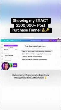 How to create a post purchase funnel to 2x PROFITS 💰🤯