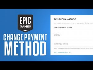 How To Change Payment Method On Epic Games (EASY TUTORIAL)