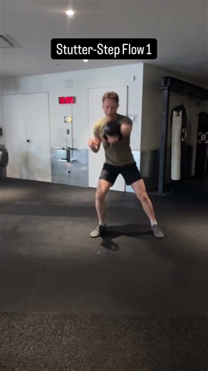 Stutter Step Flow 1 for balance, knee health, and real-world strength.