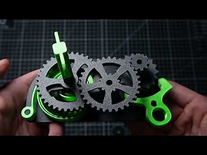 These Clockwork Mechanisms Are ENTIRELY 3D Printed
