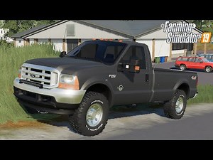 I BOUGHT MY NEW F-250 TRUCK || FARMINOPOLIS || FARMING SIMULATOR 19 || #58