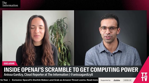 The Information’s TITV is first in tech news and analysis from the people that break and shape the story. The rest is just commentary. Watch every weekday at 10 am PT/ 1 ET on The Information.com, App, YouTube, X—and on demand wherever you get your podcasts. | The Information