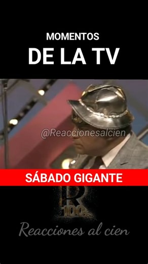 Reacciones al cien on Instagram: "Sábado Gigante/El chacal de la trompeta #humor #humorchileno #tvchilena #chile #reaccionesalcien #viral"