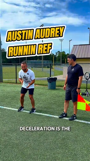 David Gerson on Instagram: "I learned so much in my time with Austin Audrey @runninref_ This is a short snippet of the work we did for assistant referees. Let me know what else you want to see from the rest of our workout. ￼#fitness #referee #soccer #football"