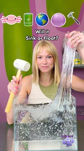 1.9M views · 17K reactions | Can you guess which items will sink or float in my slime? Peachybbies.com restocks Fridays at 7pm EST! ✨ | Peachybbies Slime Shop | Facebook