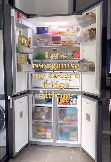 Organized Refrigerator Tips with Label Maker