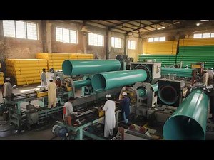 Incredible Manufacturing Process of GIANT PVC Pipes | Inside a Massive Factory