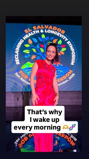 Valerie Orsoni Biohacker on Instagram: "✨ This is why I wake up every morning. To share my journey. To pass on knowledge. To empower YOU to take control of your health and longevity. Yesterday at the Reclaiming Health & Longevity Symposium in El Salvador, I had the honor of speaking on stage — first in a panel, then in my solo talk: “From FAT to FIT: How I Harness the Power of Data, Peptides & Lifestyle.” Every time I connect with brilliant, like-minded minds around the world, I’m reminded that 