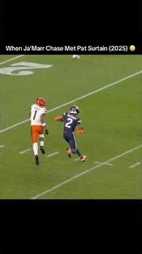 When Patrick Surtain SHUT DOWN Ja’Marr Chase! 😳 #nfl #ps2 #patricksurtain #jamarrchase