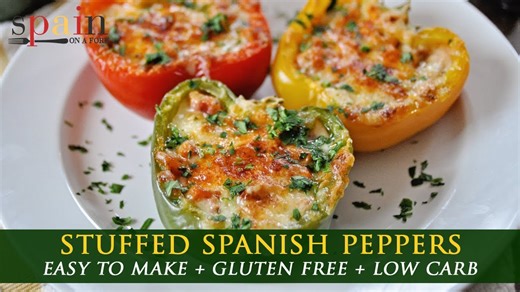 Stuffed Spanish peppers with tuna & tomatoes – easy Mediterranean recipe