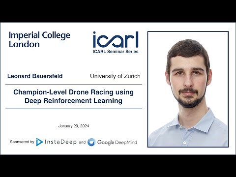 Champion-Level Drone Racing using Deep Reinforcement Learning | Leonard Bauersfeld