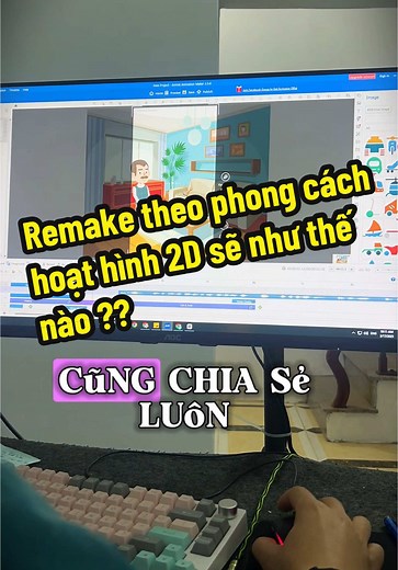 Hướng Dẫn Remake Video Theo Phong Cách Hoạt Hình 2D
