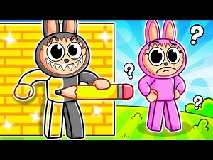 Become What You Draw HIDE and SEEK In Roblox... (LABUBU)