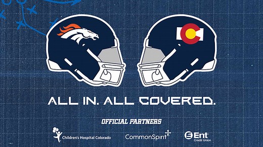 Denver Broncos Foundation launches unprecedented statewide helmet distribution program: ALL IN. ALL COVERED.