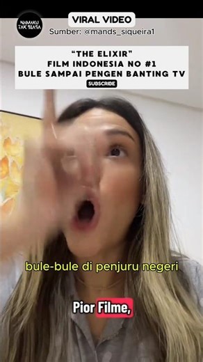 Bule Emosi Duluan Liat Film Indonesia‼️ #reaksibule #shorts #viralvideo