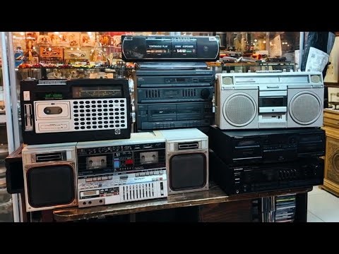 📻📀📼 Магнитолы из "Летописи" SHARP / Panasonic / PIONEER / SANYO / VEF /