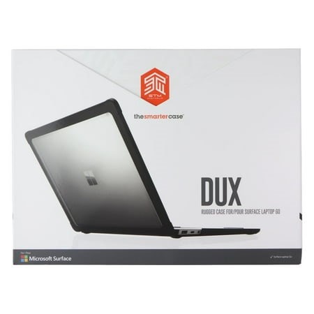 STM DUX Series Rugged Case for Microsoft Surface Laptop Go / Go 2 - Black - Walmart.ca