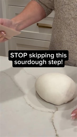 This is how I preshape my sourdough (and yes, it’s a step you really don’t want to skip).