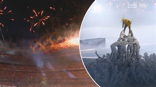 Rings come together in incredible ceremony