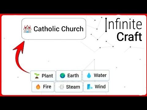 How to make catholic church in infinite craft
