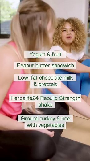 Boost your post-workout routine with these food options 🙌 | Herbalife