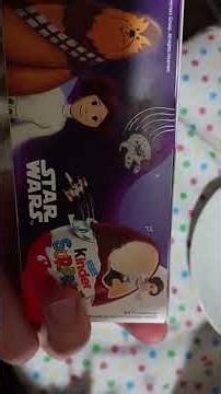 kinder surprise eggs Star wars mini figures unboxing?