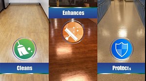 ULTRA SHIELD Tuff-Shine Bag-in-Box Floor Cleaner Shine Commercial & Janitorial Cleaning Supplies, Quick Instant Shine Concrete (Box of 2.5 Gallon)