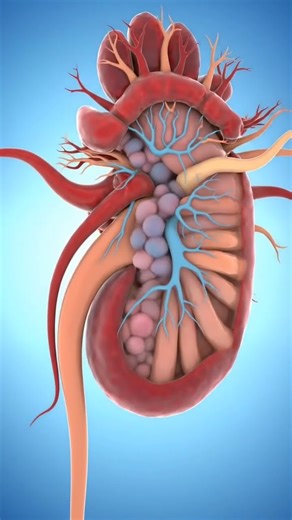Formation of Urine 3d animation.