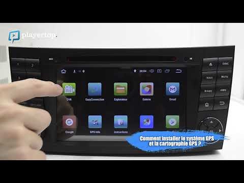 Autoradio Mercedes W211 Android 8.0 GPS chez Player Top