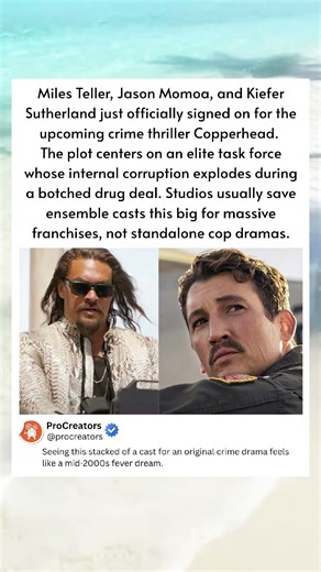 This crime thriller just assembled a seriously stacked cast. #Copperhead