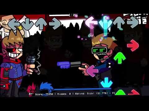 FNF Mod: Tord red online VS Tom blue online | Shot Memory
