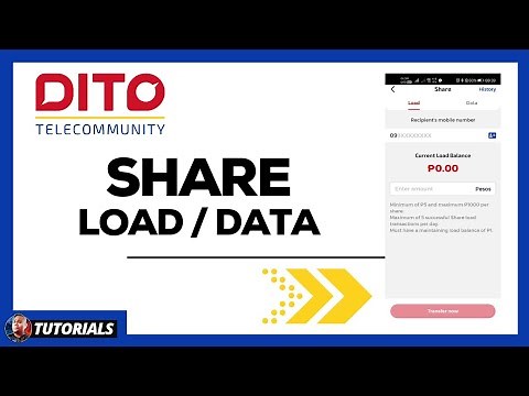 DITO Share Load and Share Data