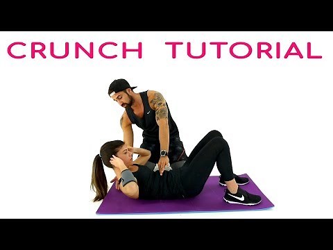 Crunch Tutorial - Come Fare Gli Addominali - Esercizi Addominali Ed Errori