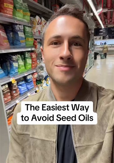 This is the easiest way to avoid seed oils at the grocery store. Seed oils are highly refined industrial oils commonly used in ultra-processed foods, and many people choose to limit them when trying to reduce processed ingredients in their diet. The Seed Oil Free Certified label was created to make shopping easier. Instead of scanning every ingredient list for soybean, canola, sunflower, or safflower oil, this seal shows that a product has been verified to contain no seed oils. All ingredients a