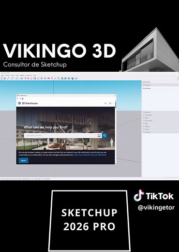 Sketchup 2026 Pro - Como obtenerlo y como instalarlo. #sketchup #tutoriales #sketchup3d #arquitecto #ingeniero #vikingo3D #cursos #diseño #3d
