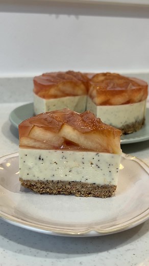 桃のアールグレイレアチーズケーキの作り方