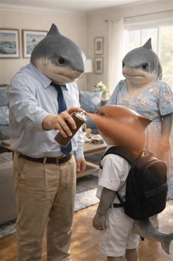 Tralalero Tralala goes to a new school #italianbrainrot #tungtungtungsahur #tralalerotralala #ballerinacappuccina #tungtungtung