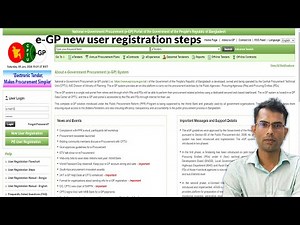 how to create e gp system account 2024 | e gp new user registration steps