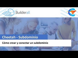 Cómo crear y conectar subdominio en un sitio construido en Cheetah de Builderall