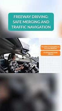 Freeway Driving Safe Merging and Traffic Navigation