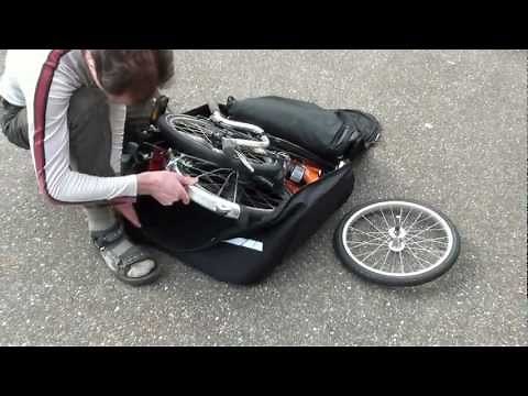 Brompton and Bicycle Trailer Cyclone IV Chubby