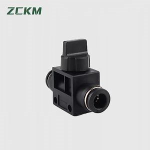 [Hot Item] Durable Hvff Manual Flow Control Valve with Quick Connector Fittings