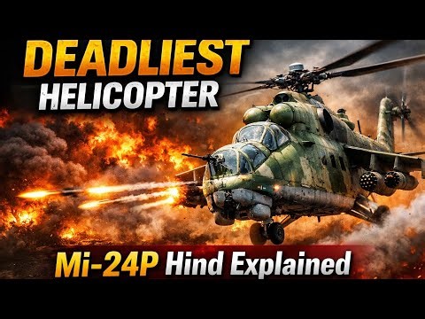 Mi-24P Hind Attack Helicopter – Deadliest Flying Gunship Explained