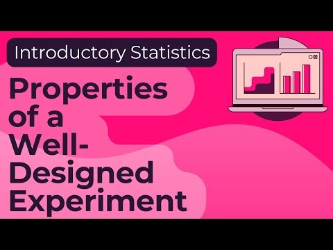 Properties of a Well-Designed Experiment