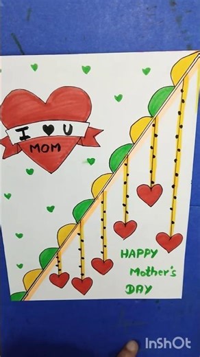 mother's day greeting card design #maa #mummy #viral #shorts