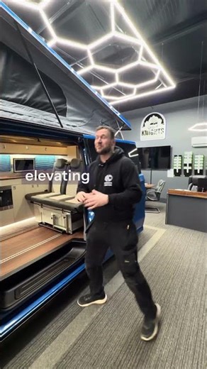 Newly Developed Knights Adventurer. Beautifully crafted, fully off-grid campervan with fixed toilet!