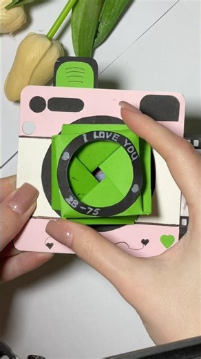 Diy card camera #diy #cardcreations