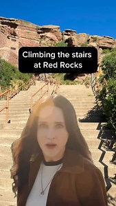 Some people head to Red Rocks Amphitheatre to run those endless stairs like it’s nothing… the rest of us are just proud we made it to the top without passing out. 💪😅 #RedRocks #ColoradoLife #MileHighCity #StairGoals #DenverFitness | I'm From Denver