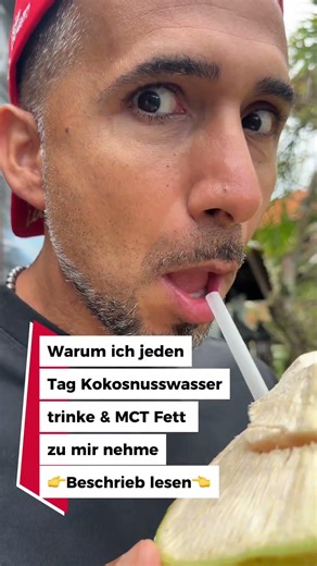 Jeden Tag Kokosnusswasser & MCT Fett - Warum? Mehr in der Ernährungscoach Ausbildung