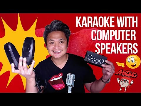 Karaoke Setup At Home Using Computer Speakers [2023]